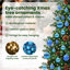 Slim Christmas Tree 180 cm PVC and Solid Pine wood-795560585