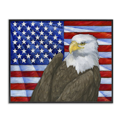  Eagle's View Flag Giclee Art by Paul Brent
