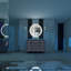 Miroir de salle de bain lumineux Orrill-596400737
