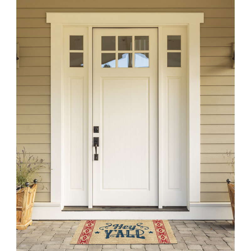 Erdmann Non-Slip No Pattern Doormat