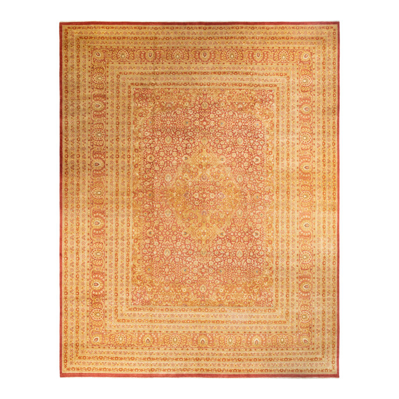 Classic One-of-a-Kind 12' 6" X 15' 10" Hand Knotted Area Rug