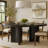 Beverlyn Oval Solid Wood Base Dining Table