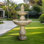  Fontaine de jardin d'extérieur sur pied H 47,2 po Sunjet