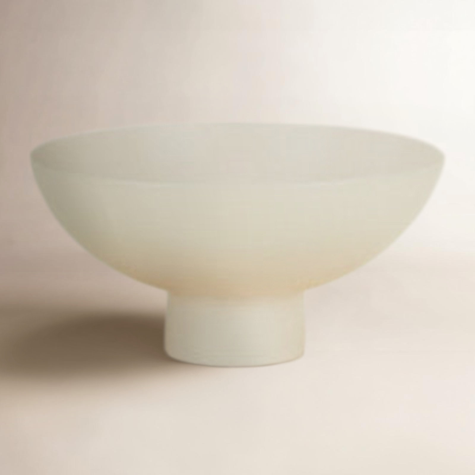 Essential Footed Bowl - Medium, Ivory