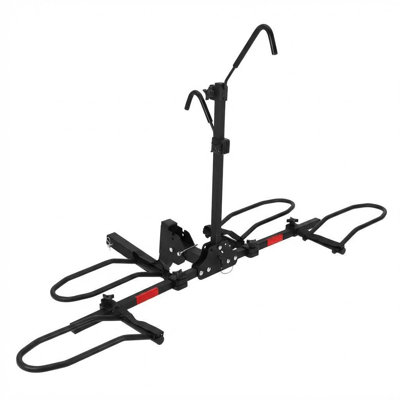 Black E Bike Racks for Tow Hitch 2 Bike Heavy Duty Car Bike Racks for 2 Inch Receiver Bike Carrier for Car SUV RV Truck 180 lbs Capacity