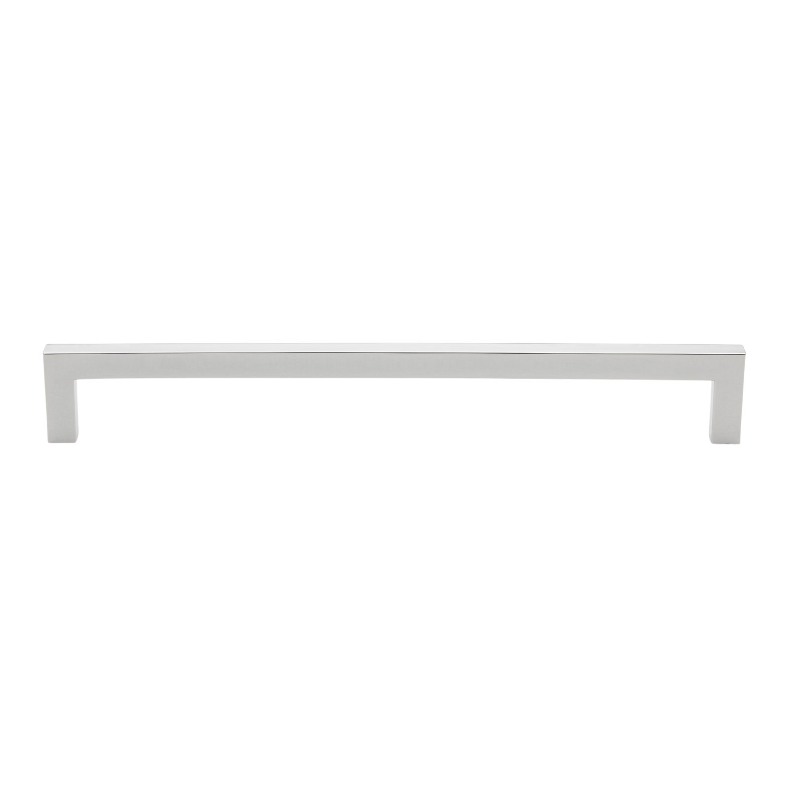 Kingston Collection Solid Square Bar Pull, Polished Chrome, 12 5/8"