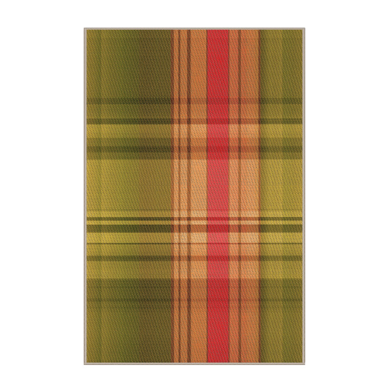 Performance Wool Plaid Indoor Rug, Rectangle 3' x 5'