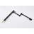 Pot Filler Faucet - Matte Black, Brass Material, 360 Rotation & Fold Function, Double Handles For Precise Water Supply, Corrosion And Oxidation Resistance Surface Treatment Black Appearance, Brass,-1176146721