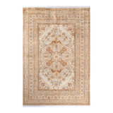 Classic One-of-a-Kind 6'1" X 8'10" Hand Knotted Area Rug