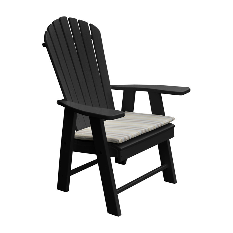 Stalham Outdoor Adirondack Chair, Black