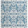 Alessia Floral Ivory/Blue Area Rug