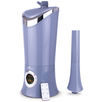 Air Innovations 1.7 Gallons Cool Mist Ultrasonic Tabletop Humidifier with Adjustable Humidistat for 600 Cubic Feet