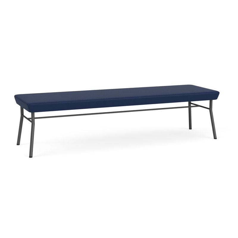 Banc en métal 3 places Chat, Gris anthracite, Modena Ink
