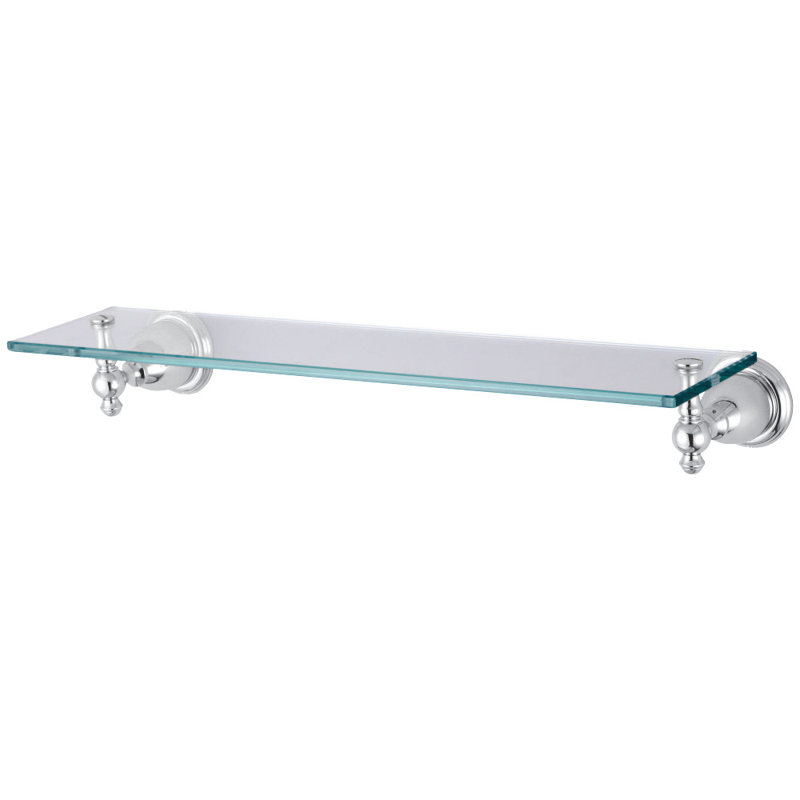 Tablette anglaise rétro, Chrome poli