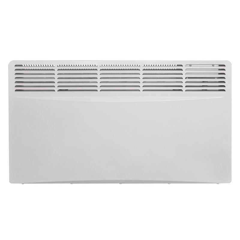 Adam Electric Radiator Space Heater with Adjustable Thermostat, 2000W, 42.2cm H x 75.6cm W x 7.7cm D