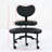 Meditation Chair Plus, Cross Legged Chair With Wheels, ADHD Chair, Criss Cross Desk Chair With Lumbar Support And Adjustable Stool, Flexible Design For Fidgety Sitters, Black PU-491488278