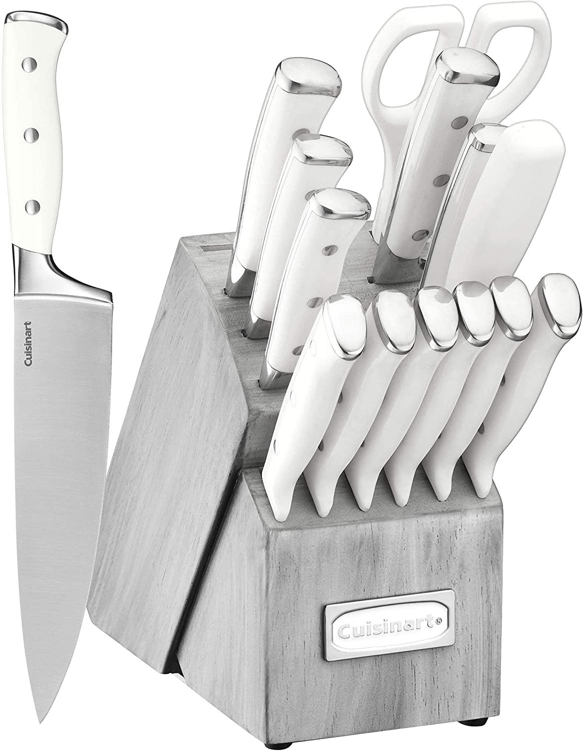 Cuisinart 15 Piece Stainless-Steel Hollow Handle Block Set