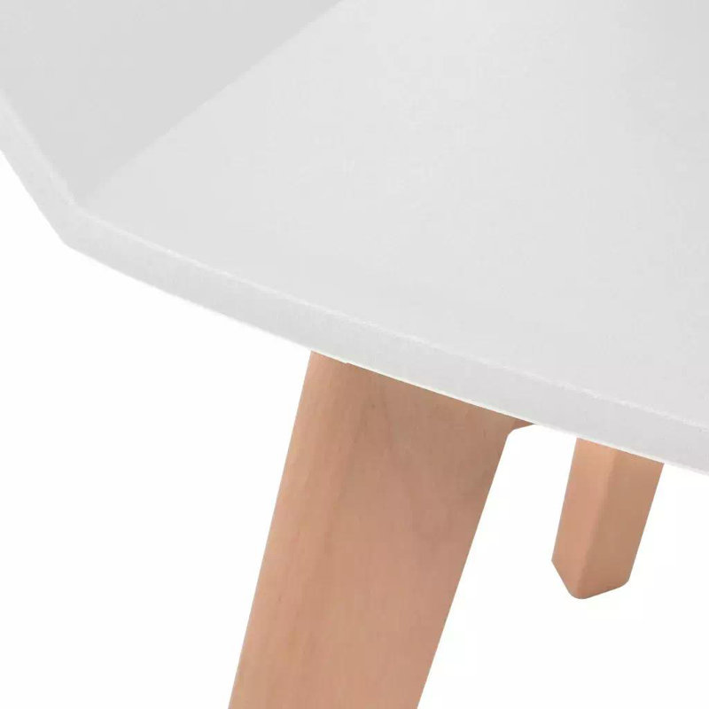 Trace 43cm H Side Chair, White