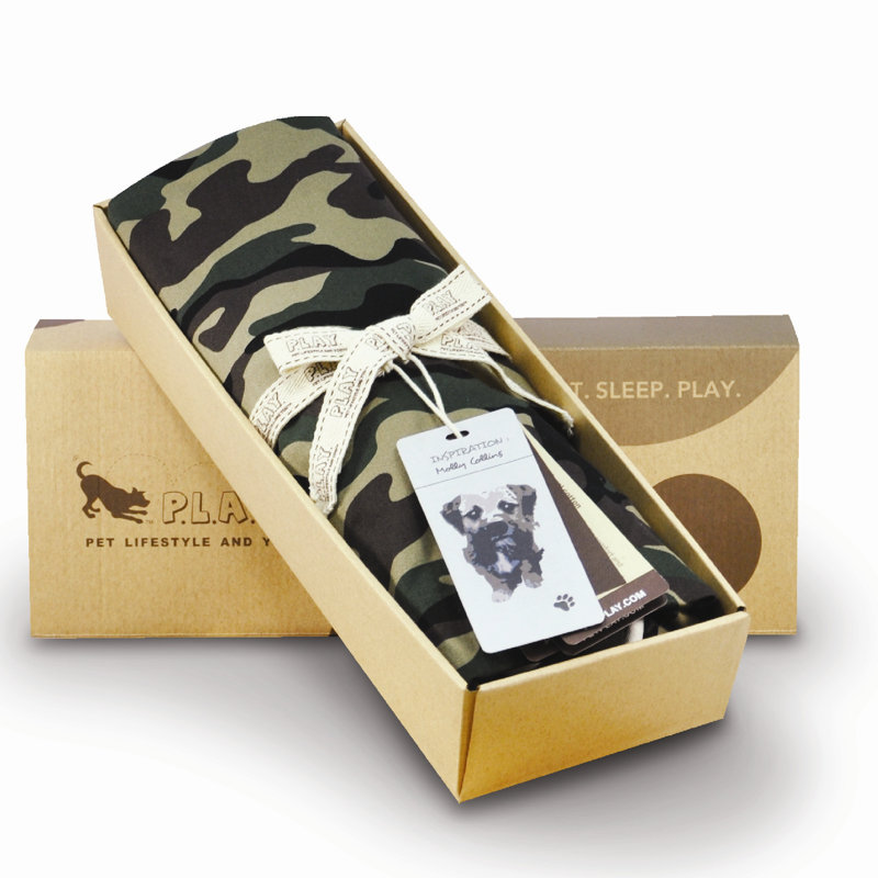 Housse de lit camouflage ronde , Petit - 27,5 po