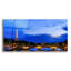 Art mural en verre rouge Red Barrel Studio® «Paris - Seine River» par Epic Portfolio-1957179794