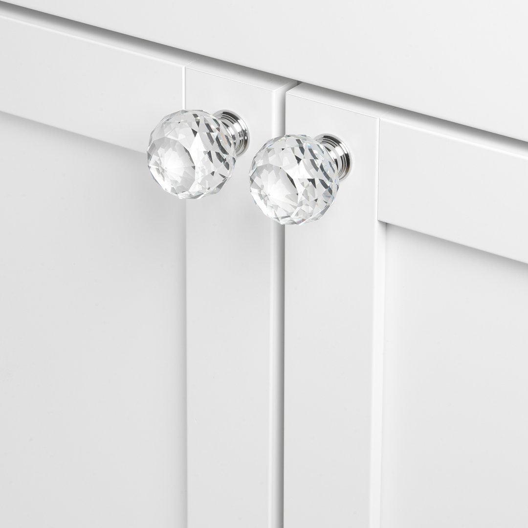 GlideRite Hardware Classic Crystal Cabinet Knob (Set of 25) GlideRite Hardware