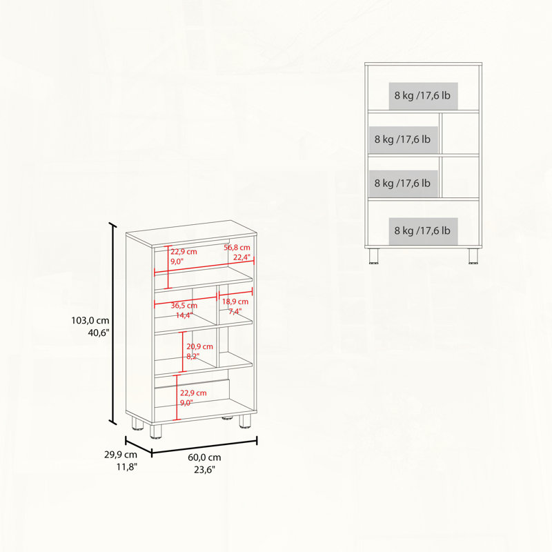 Bellagio Tall Shelf Cabinet