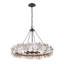 Luminaire suspendu 8 lumières Ravelin