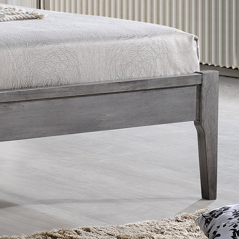 Fournier Platform Bed, Rustic Gray