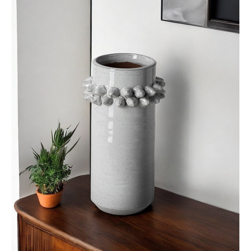 Vase de table 11 po, H 11,02 po x l 5,7 po x P 5,7 po