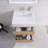 Babajide Bathroom Vanity with Acrylic Top-238093449
