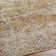 Abstract Machine Woven Polyester Area Rug in Rust