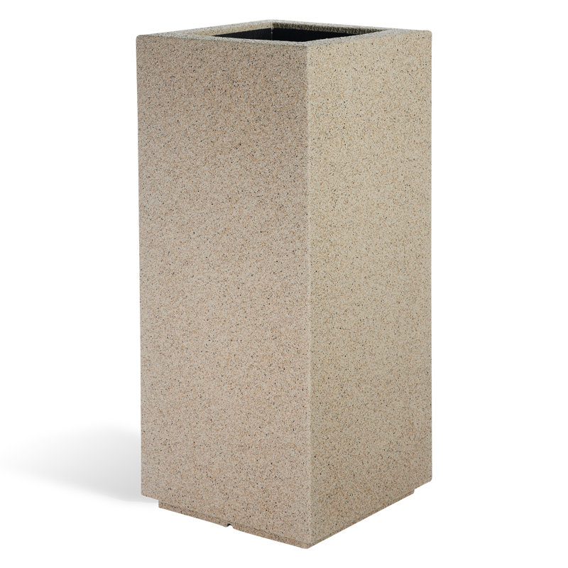 Kensington Tall Planter, Sandstone Granite