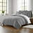 Elsie Linen Look Duvet Cover 8 Piece Designer Set-101216983-101216968