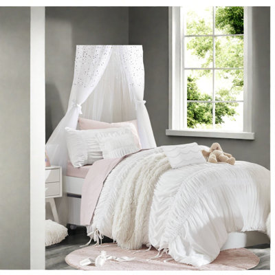Ensembles de literie en microfibre douce, simple style champêtre français pour la maison