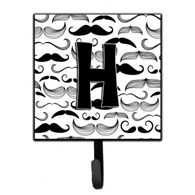 Porte-laisse moustache et crochet mural