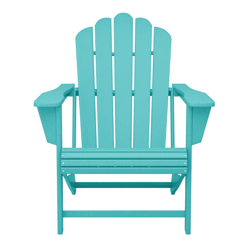 Outdoor Poly Adirondack Chair (Set Of 4), Teal