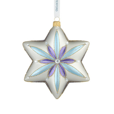 Waterford Holiday Heirlooms Star Ornament Silver