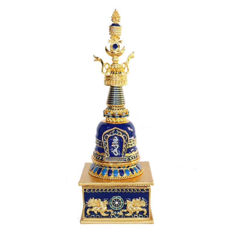 Sculpture coffre au trésor Dharani