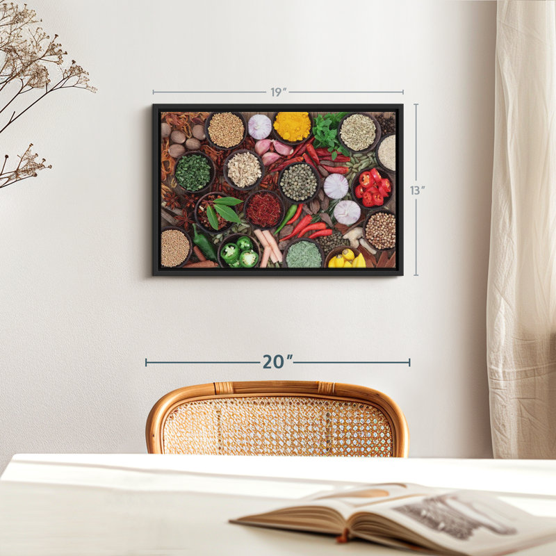 Impression sur toile Fresh Spices, H 19 po x l 13 po