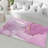 Chic and Elegant Soft Pile Printed Rug Featuring Intricate Floral Design Ideal for Enhancing Living Space Aesthetics