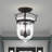Husman Glass Semi Flush Mount-16518411-16518407