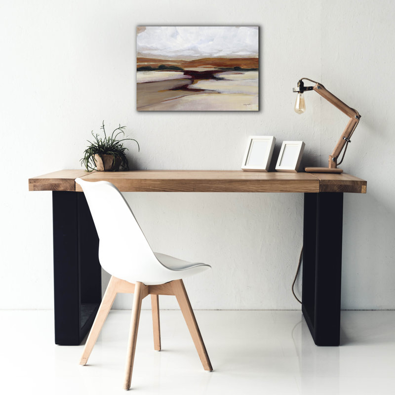 «Cranberry Flats» par Haley Knighten, art mural sur toile, H 18 po x l 26 po x P 0,75 po