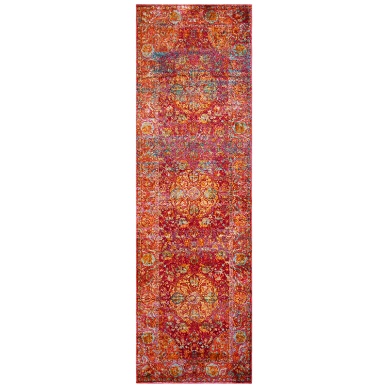 Marques Performance Oriental Rug, Runner 2'2" x 7'