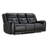 87'' Genuine Leather Power Reclining Sofa-118215357