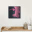 Art mural en métal «Pink Lady» par Andreas Magnusson-106420003
