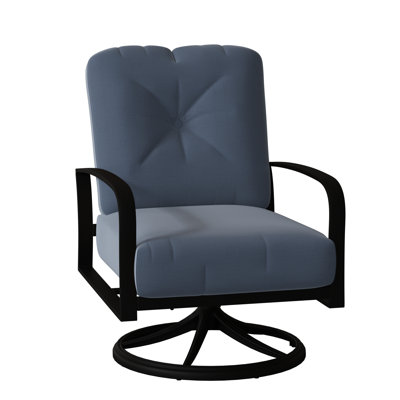 Chaise berçante en métal Fremont