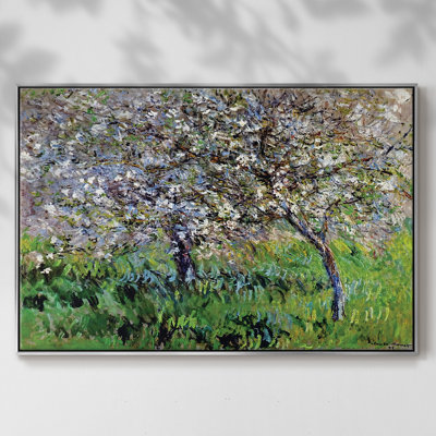 " Apple Trees In Bloom At Giverny, 1900 "