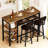 Euphemie Rectangular 15.7'' L x 47.2'' W Dining Set-113397391
