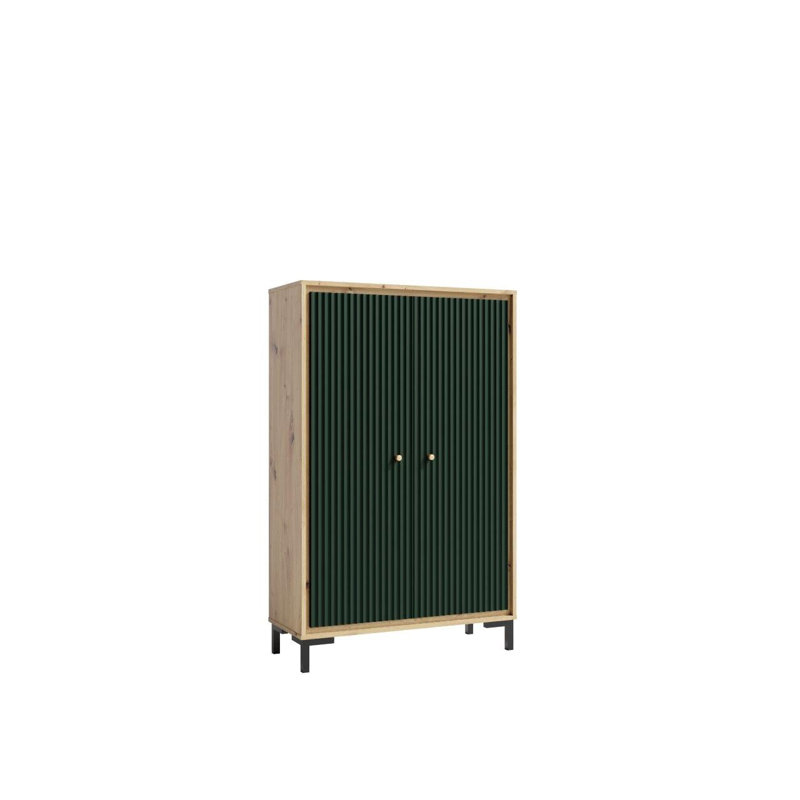 Chatou Highboard Cabinet in Green 89cm, Green