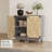 Boho Natural Fiber Rope 31.5'' Wide Sideboard-1770430068
